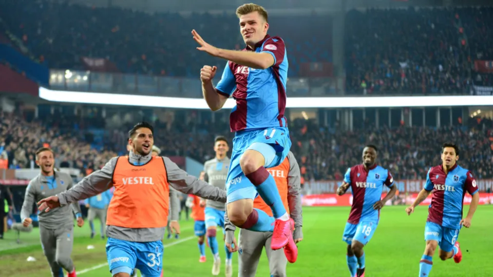 Trabzonspor'un golcüsü Alexander Sörloth İngiliz kulüplerinin iştahını kabarttı!