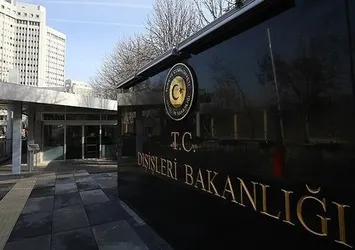 Dışişleri'nden ABD açıklaması