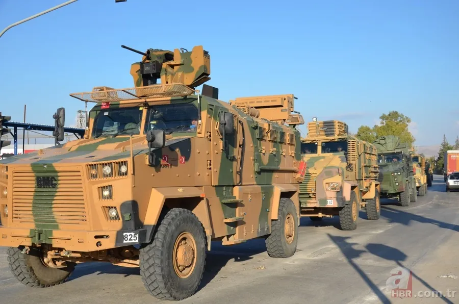 Fırat'ın doğusuna operasyon öncesi sınırda büyük hareketlilik 5