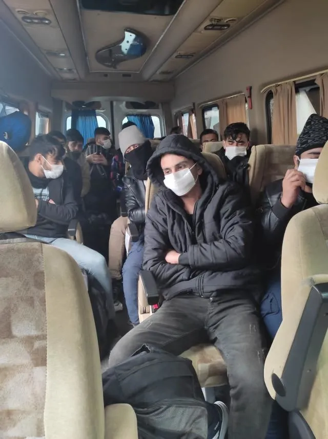 Kırklareli’nde 114 düzensiz göçmen yakalandı