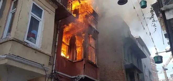 Son dakika: İstanbul'da yangın paniği!
