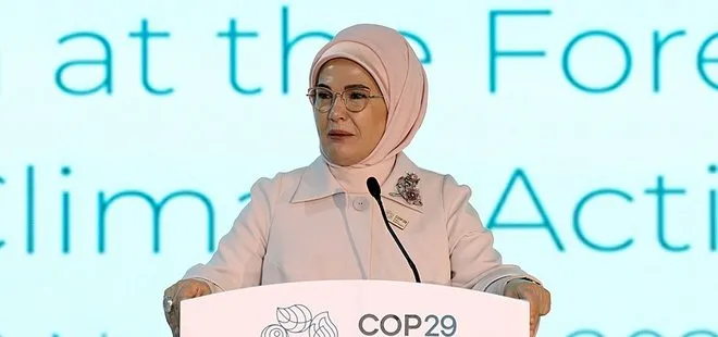 Emine Erdoğan’dan COP29’a ilişkin paylaşım: İklim eylemi için geleceğe umut