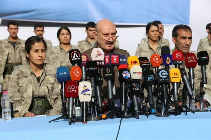 Terör örgütü PKK adına açıklamayı örgütün elebaşılarından Sabri Ok yaptı. (A Haber arşiv)