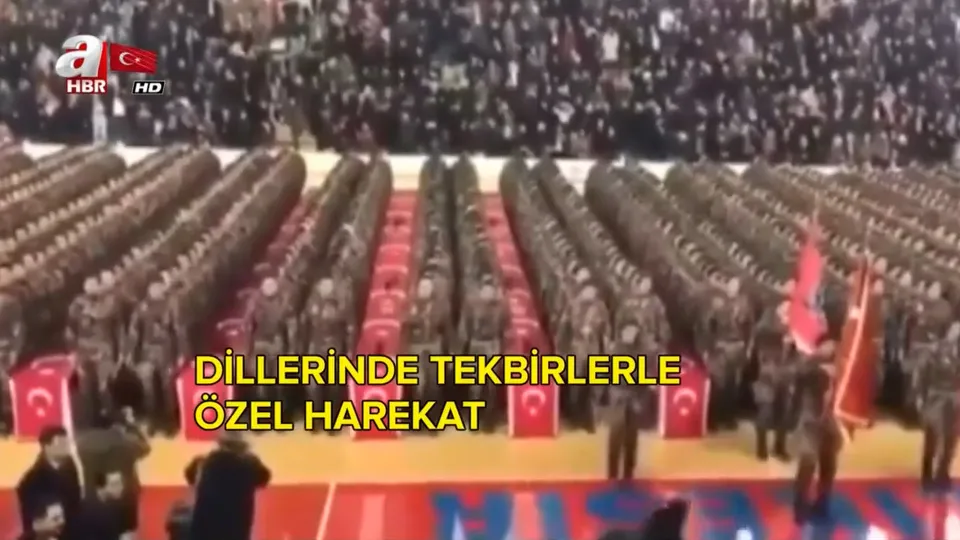 Özel harekatçılardan yürek titreten marş!