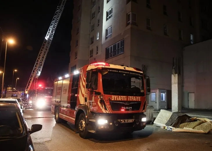 İstanbul Esenyurt’ta korkutan yangın! Vatandaş geceyi böyle geçirdi