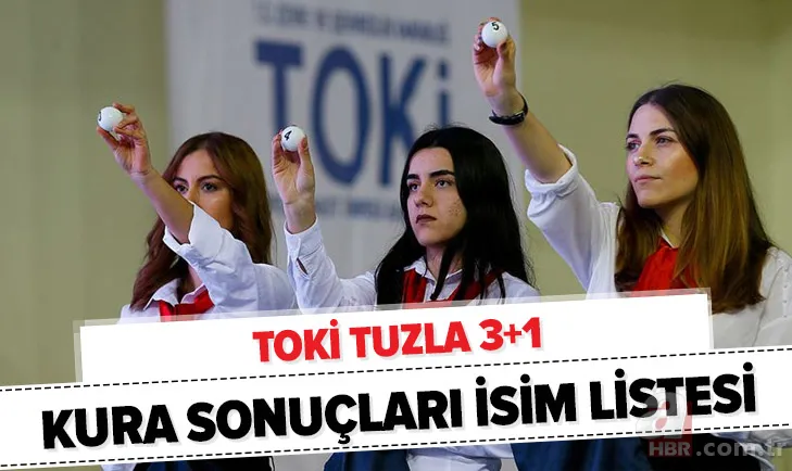 TOKİ Tuzla 3+1 kura sonuçları isim listesi: 2020 İstanbul Tuzla TOKİ kura çekimi sonuçları sorgulama 1