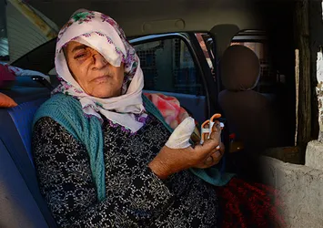 Bahçesinde bulduğu kutu patladı