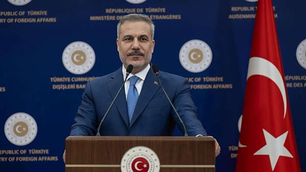 Bakan Fidan'dan kararlılık mesajı: Milli güvenliğimizden taviz veremeyiz