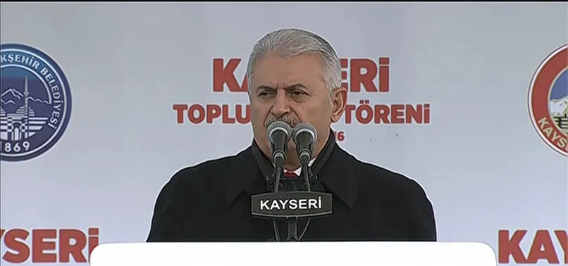 Başbakan Yıldırım: Kayseri'ye hızlı tren getireceğiz