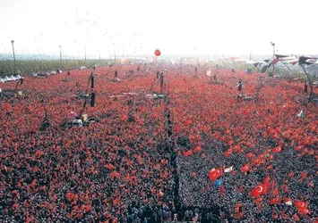 Yenikapı ruhuyla 'Evet'