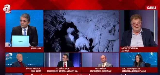Türkiye Ermenileri A Haber’de soykırım yalanlarına tepki gösterdi! Başkan Erdoğan dış güçlere izin vermez