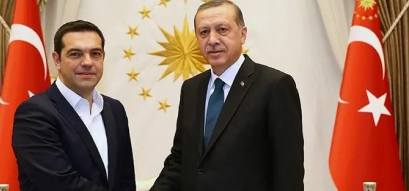 Cumhurbaşkanı Erdoğan, Çipras ile görüştü