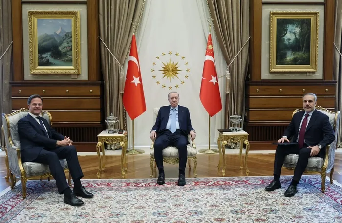 Başkan Erdoğan NATO Genel Sekreteri Mark Rutte’yi kabul etti