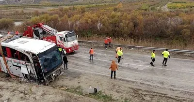 Mersin'de 'Yeni Diyarbakır'a ait otobüsü devrildi: Çok sayıda yaralı var
