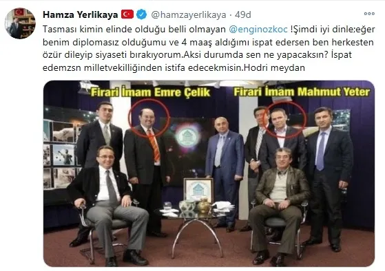 Hamza Yerlikaya’dan CHP'li Engin Özkoç'a hodri meydan! - 2
