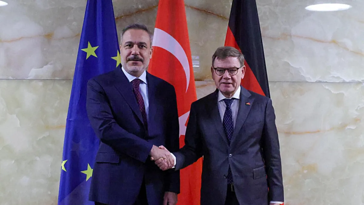 Bakan Fidan Alman mevkidaşı ile görüştü