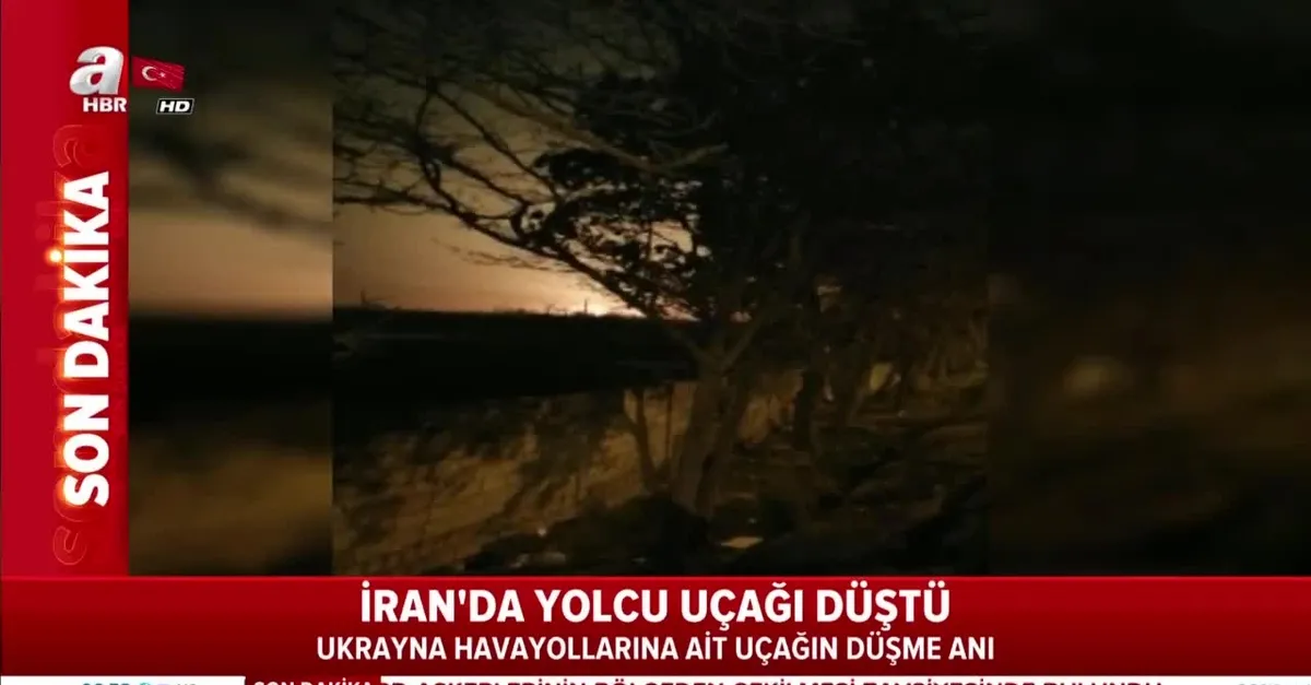 İran'da yolcu uçağı düştü