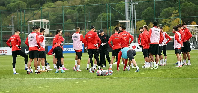 A Milli Futbol Takımı Hırvatistan maçının hazırlıklarına başladı