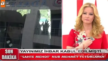 Müge Anlı sahte Mehdi’yi ifşa etti! Ses kayıtları ortaya çıktı; canlı yayında gözaltı haberi