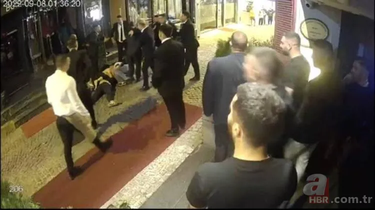 Ortaköy'de film sahnelerini aratmayan kavga: Korumalar 1'i kadın 3 kişiyi öldüresiye dövdü 2