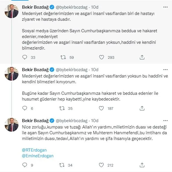 Başkan Recep Tayyip Erdoğan’ın koronavirüs testi pozitif çıktı