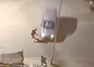 Kavga ettiği şahsın üzerine sürdü çukura düştü