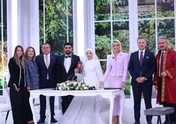 Esra Erol’da genç çiftin mutluluğuna destek! Veysi Şahin’den Başkan Erdoğan'a teşekkür