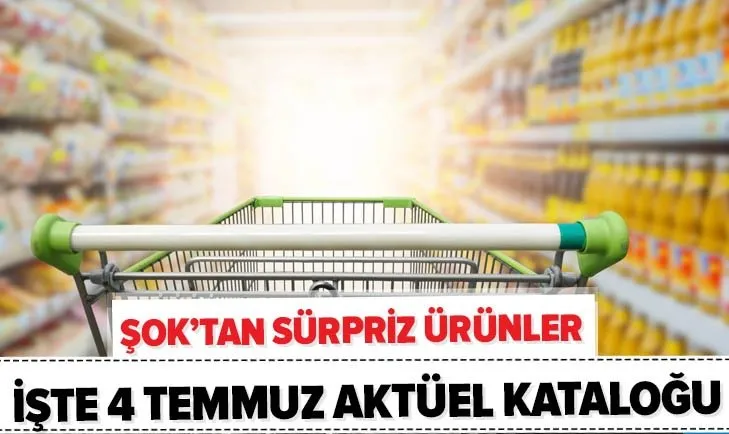 ŞOK’tan Çek-As Kurutmalık sürprizi! 4 Temmuz 2020 ŞOK aktüel ürünler kataloğunda neler var?