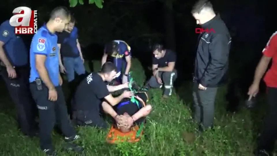 Dengesini kaybetti, 10 metre yükseklikten