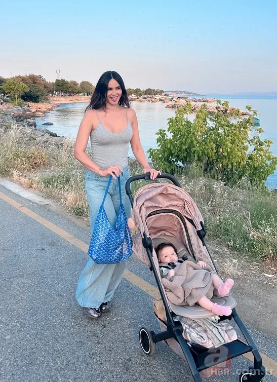 Zeynep Sever Demirel'den 5 aylık kızıyla yeni kareler! İşte Yasmin'in son hali... 6