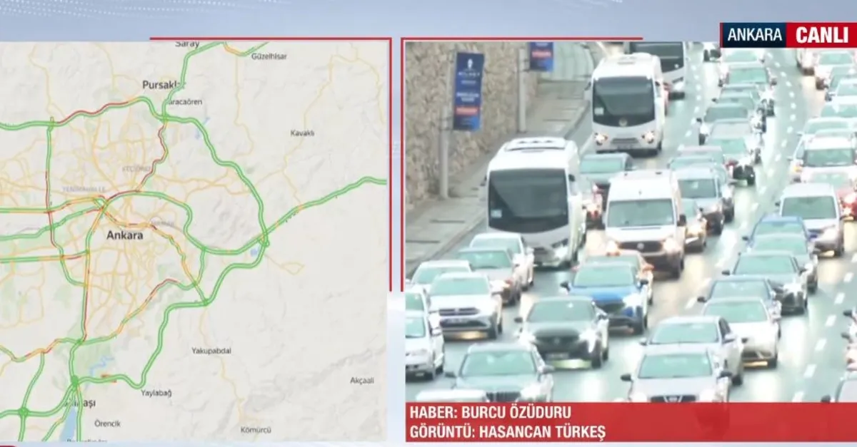 Ankara'da trafik ne durumda?