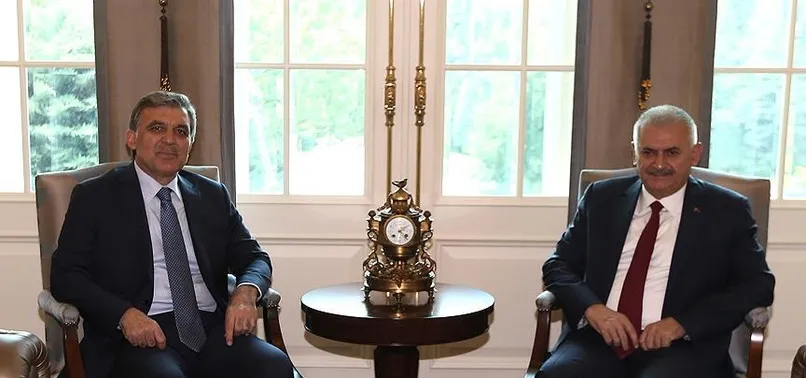 Başbakan Yıldırım, 11. Cumhurbaşkanı Gül ile görüştü