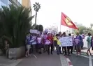 Tel Avivde terör örgütü YPG/PKKya destek eylemi