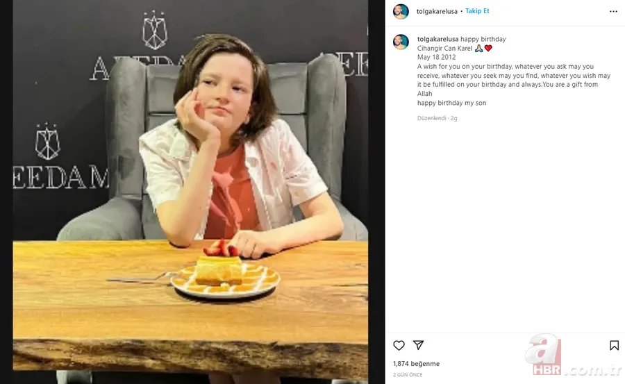 Çocukken bırakıp gitmişti! Tolga Karel yıllar sonra oğlunu paylaştı 12