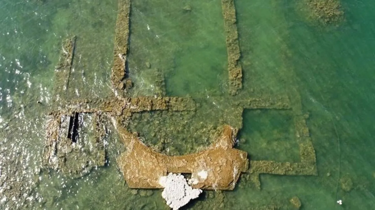 Bursa'da 1500 yıllık batık bazilikanın gizemi gün yüzüne çıkıyor