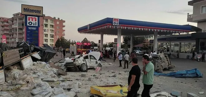 Mardin’deki kazadan yeni görüntüler! Can pazarı böyle yaşandı! Çok sayıda ölü ve yaralı var