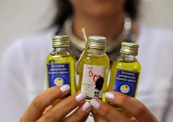 Nikah şekerinin alternatifi zeytinyağı oldu