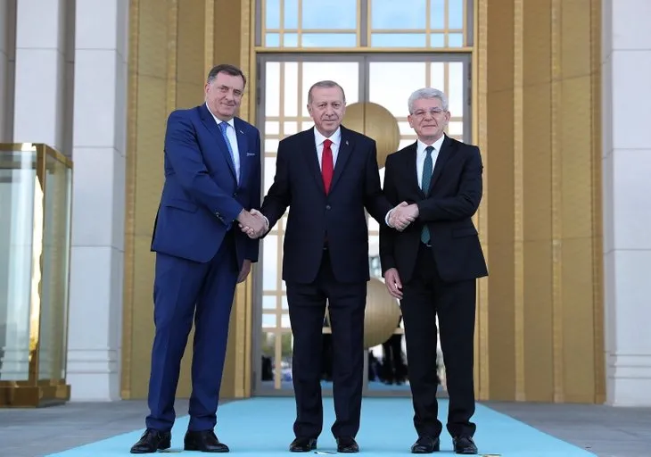 Bosna Hersek Devlet Başkanlığı Konseyi üyeleri Ankara’da