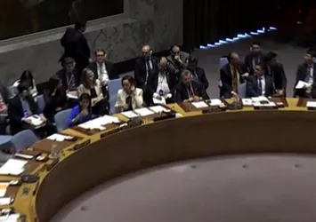 BMGK'da ilginç anlar: Rus temsilci koşarak çıktı