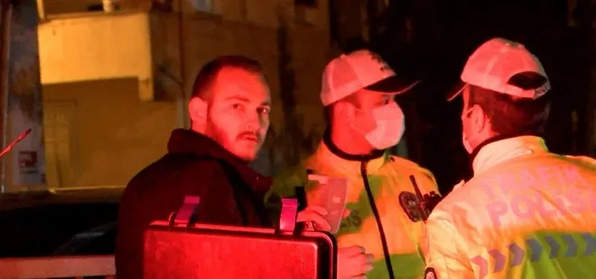 Bariyere çarpan lüks cip hurdaya döndü!