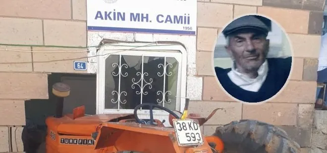 Cami duvarına çarpan traktörün sürücüsü hayatını kaybetti