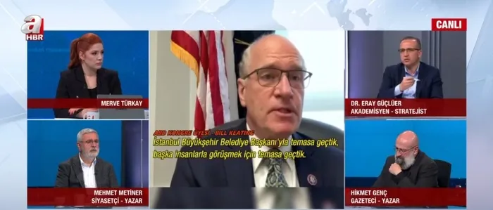 ABD'li Kongre Üyesi Bill Keating ile görüşen Ekrem İmamoğlu'na sert sözler: Emperyalistlerle iş tutanlar sonuçta çöp olur! - 1