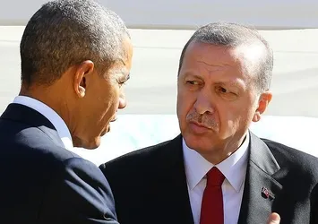Cumhurbaşkanı Erdoğan ile Obama görüştü