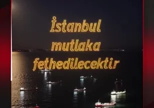 1453 DRONLA IŞIK GÖSTERİSİ