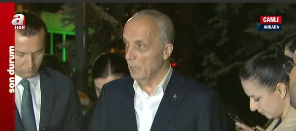 Türk-İş Başkanı Genel Başkanı Ergün Atalay: Perşembeye kalmadan rakam belli olur