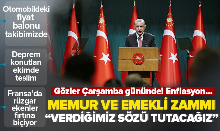 Memur ve emekli zamları belli oluyor