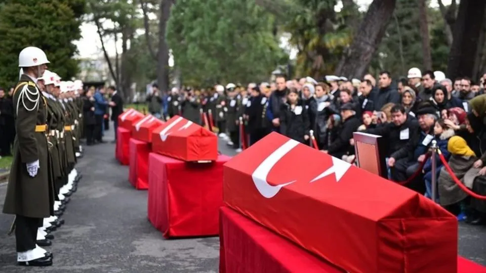 Türkiye şehitlerini uğurladı