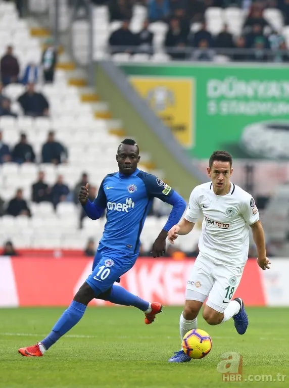 Konyaspor Kasımpaşa maçında gol düeollosu yaşandı 12