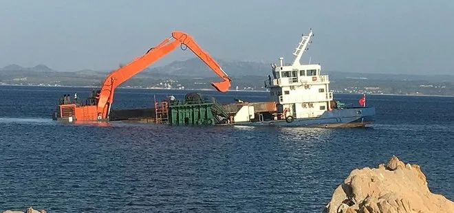 Son dakika: Ege’de bir Türk gemisi su alıyor