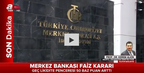Merkez Bankası'ndan faiz kararı - 1